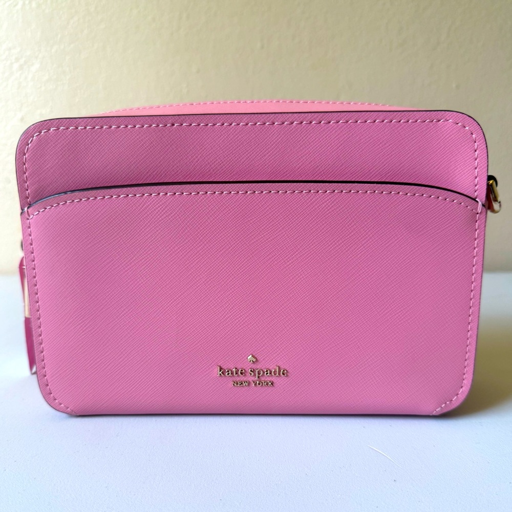 Kate Spade Pink Crossbody Camera Bag
